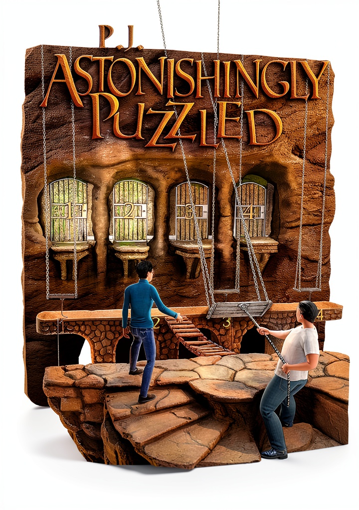 Children reading The Puzzled Mystery Adventure Series on a Kindle device
