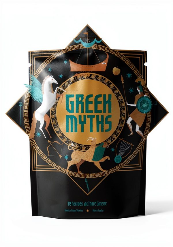 DK Children Ancient Myths Book English Grade 2-4 Reading-0