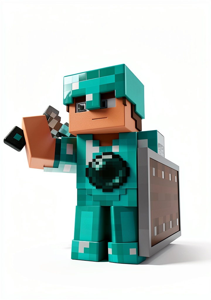 Stuck Inside Minecraft Book 16 cover showing medieval adventure scene