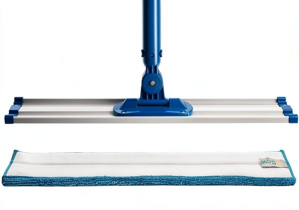 Zflow Microfiber Mop Stainless Steel Handle Washable Pads-8