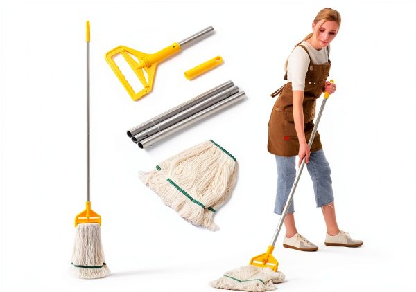 Taizhou Sonice Commercial Wet Mop Cotton Head Aluminum-1