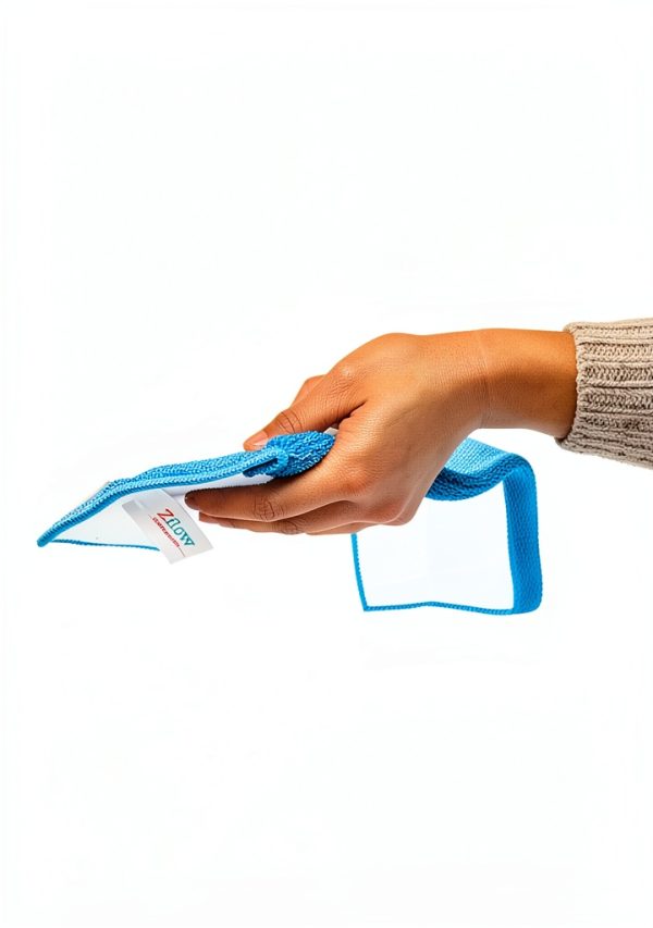 Zflow Microfiber Mop Stainless Steel Handle Washable Pads-7