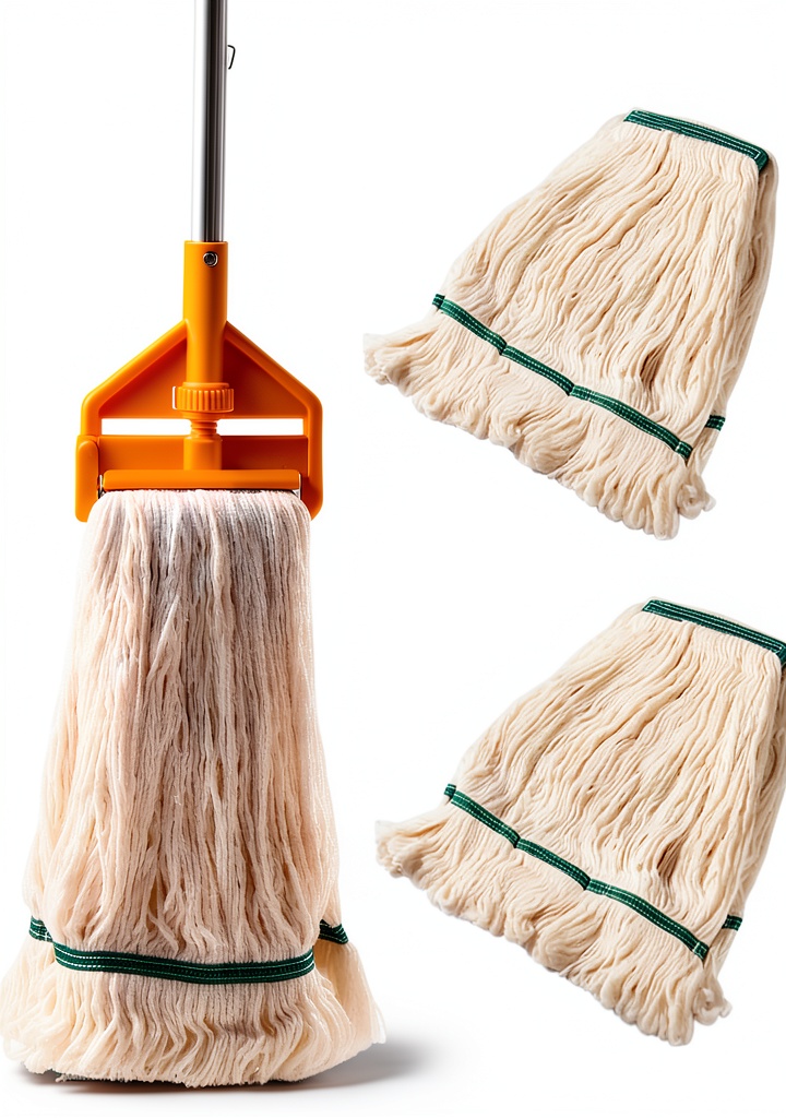 'Taizhou Sonice commercial wet mop in use on a tile floor'