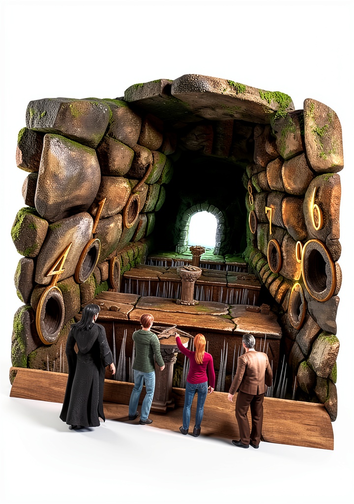 Children reading The Puzzled Mystery Adventure Series Book 7 on a tablet