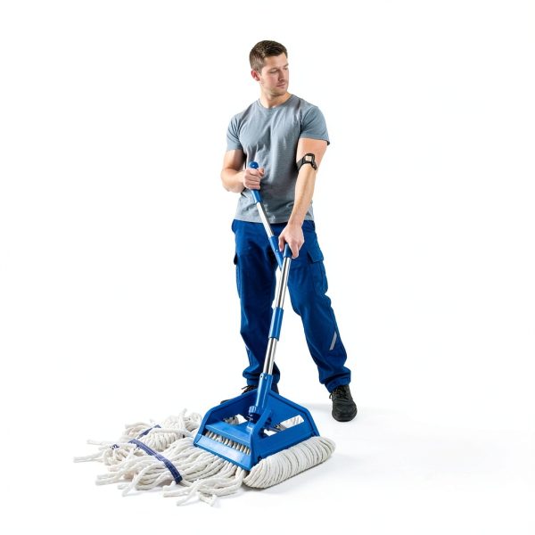 KeFanta Commercial Wet Mop Cotton Looped End Heavy Duty-1