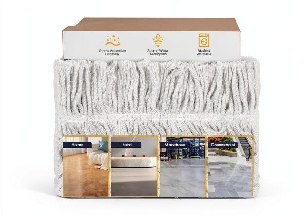 VOUBIEN 36 Commercial Dust Mop Cotton Head Professional-4