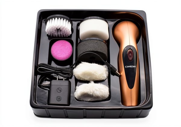 PACKOVE Electric Shoe Polisher Lightweight Design-2