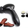 Kukyller Electric Shoe Shiner Brush Kit – Compact ABS Handle, 4‑Head-1