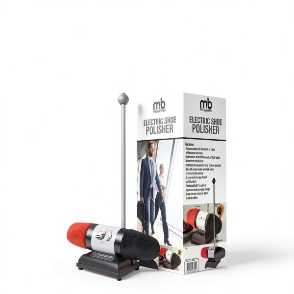Electric Shoe Polisher Moneysworth and Best Leather Lamb Wool Brush-4