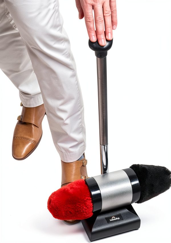 Electric Shoe Polisher by JOUNJIP with 100W Motor and Wool Buffers-0