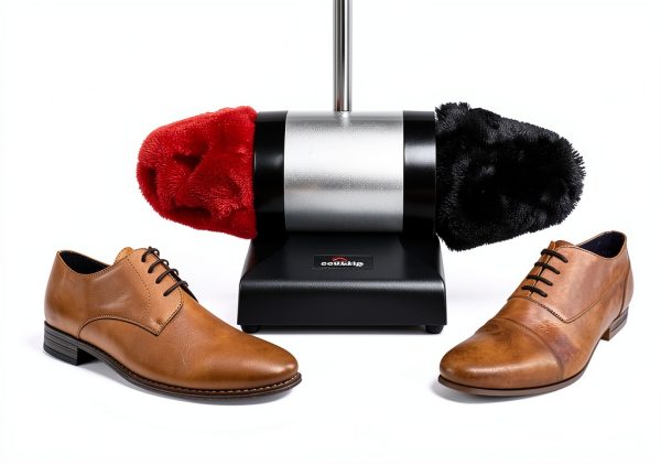 Electric Shoe Polisher by JOUNJIP with 100W Motor and Wool Buffers-1