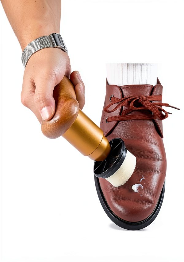 Electric Shoe Cleaner Sansent ESP2307 Yellow Adjustable 75W Brush Kit-1