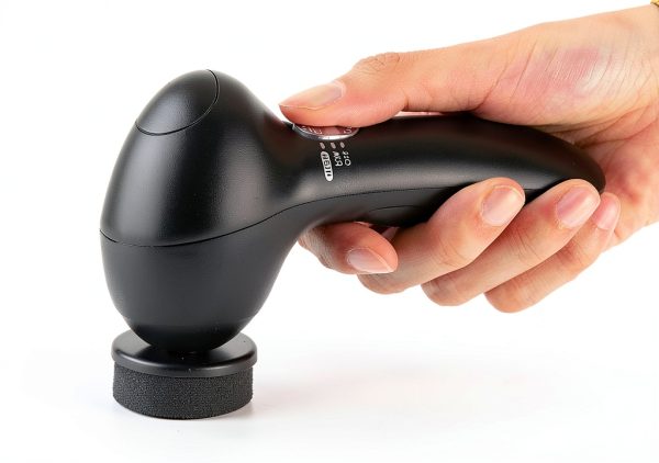 Dioche Electric Shoe Polisher Kit Black Medium Firmness with Case-7