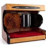 Electric Shoe Polisher NNHDWS Stainless Steel – Hard Leather Finish, 1-0