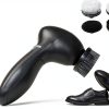 Beufee Electric Shoe Polisher Kit with 4 Brush Heads Portable Leather-0
