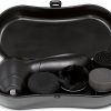 Dioche Electric Shoe Polisher Kit Black Medium Firmness with Case-6