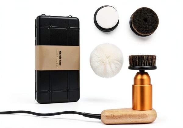 Electric Shoe Polisher Needa One 2500 RPM 75W Compact Leather Care-0