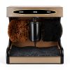 Electric Shoe Polisher NNHDWS Stainless Steel – Hard Leather Finish, 1-1