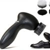Zerodis Electric Shoe Polisher Portable Kit with 4 Brush Heads-5
