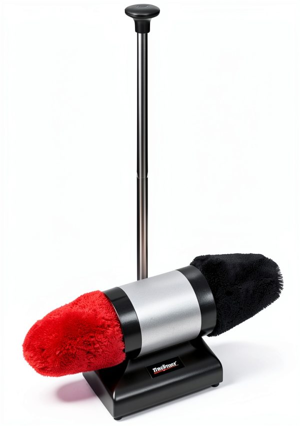 TruePower Electric Shoe Polisher 50-0245 with Dual Lambs Wool Buffers-0