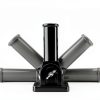 Flag Pole Kit ZMTECH 5FT Solar Light with American Flag Black-6
