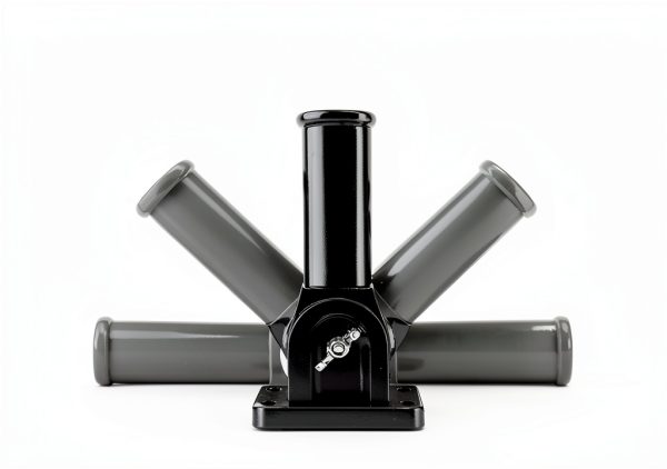Flag Pole Kit ZMTECH 5FT Solar Light with American Flag Black-6