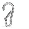 Flag Pole Ring Replacement Carabiner Clips BONWIN 4Pcs Aluminum-4