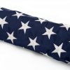 Flag Pole Kit ZMTECH 5FT Solar Light with American Flag Black-5