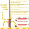 Bike Safety Flag by Uelfbaby 6ft Adjustable Fiberglass Pole Orange-2