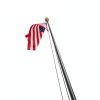 FFILY Heavy Duty Flag Pole 20-30 FT Aluminum 95 HBW 100 MPH Wind-4