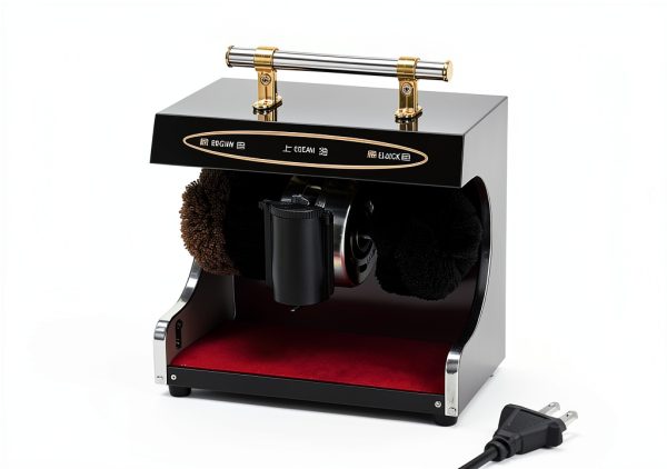 Sangeuhhlk Electric Shoe Buffer, Shoe Polisher Automatic Stainless Steel Dust Removal Polishing Clean Kit for Home Hotel Bank-5