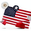 Flag Pole Kit with 3x5 American Flag – LAKEROD Stainless Steel 5ft-4