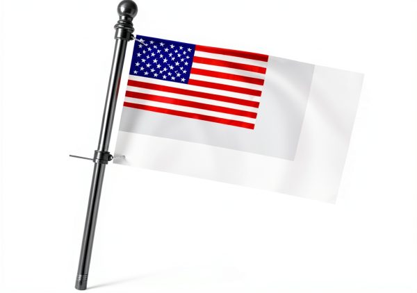 Flag Pole Yeesun 6FT Steel Flagpole with Anti Tangle Black-3