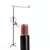 LCCBRO Garden Flag Stand Holder Pole with 5 Prong Base for Outside Double Flag, More Stable Yard Flag Stand Weather Proof, for Small Garden Flags 12 x 18, Holds Flags up to 13" Wide-3