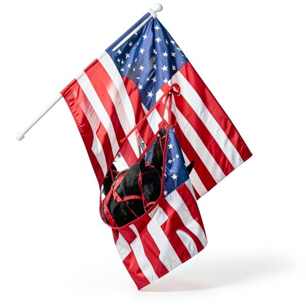 Flag Pole Kit with 3x5 American Flag – LAKEROD Stainless Steel 5ft-7