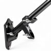 Flag Pole Yeesun 6FT Steel Flagpole with Anti Tangle Black-2